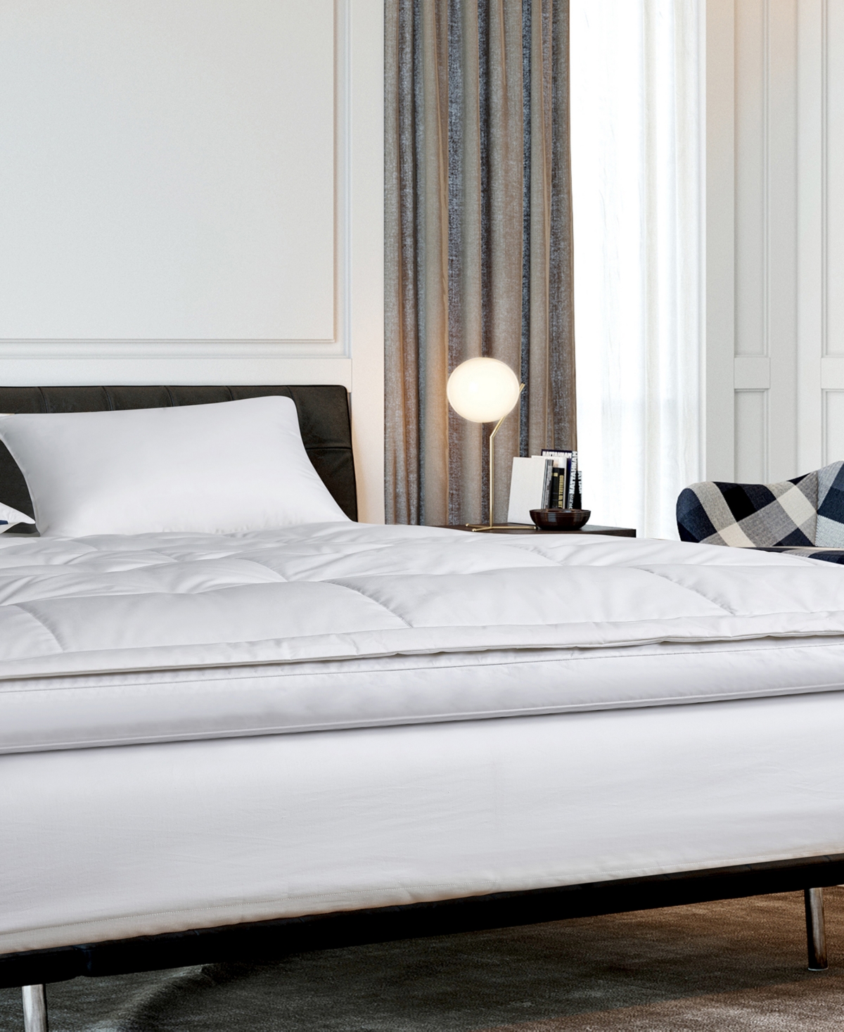 Serta 2" Feather & Down Fiber Top Featherbed