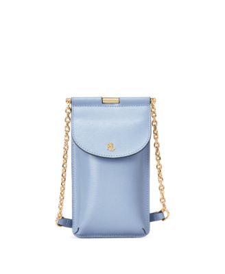 lauren ralph lauren saffiano leather phone crossbody