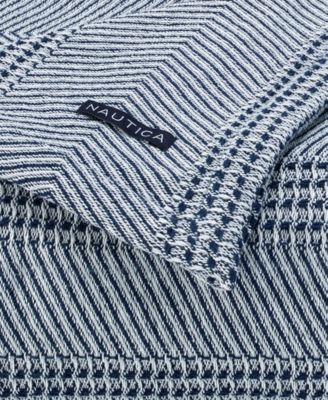 CLOSEOUT! Chevron Stripe Yarn Dye Cotton Blanket, Twin