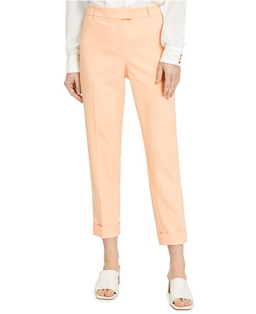 Calvin Klein X Fit Slim Fit Ankle Dress Pants Reviews Pants