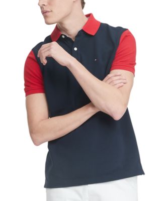Tommy Hilfiger - Men's Harley Custom-Fit Colorblocked Polo Shirt