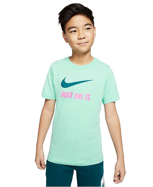 Nike Big Boys Just Do It T Shirt Reviews Shirts Tops Kids Macy S