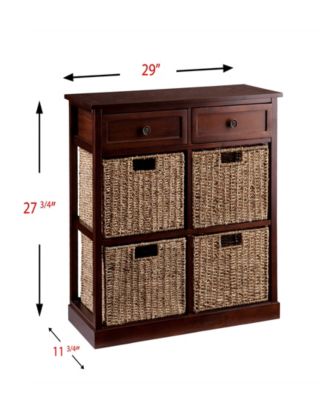 Caldwell 4-Basket Storage Chest