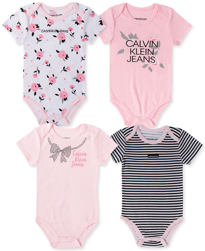 Calvin Klein Baby Girls Bodysuits Set Macy's