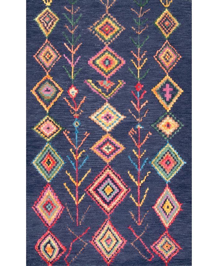 nuLoom San Miguel Hand Tufted Belini 7'6" x 9'6" Area Rug & Reviews