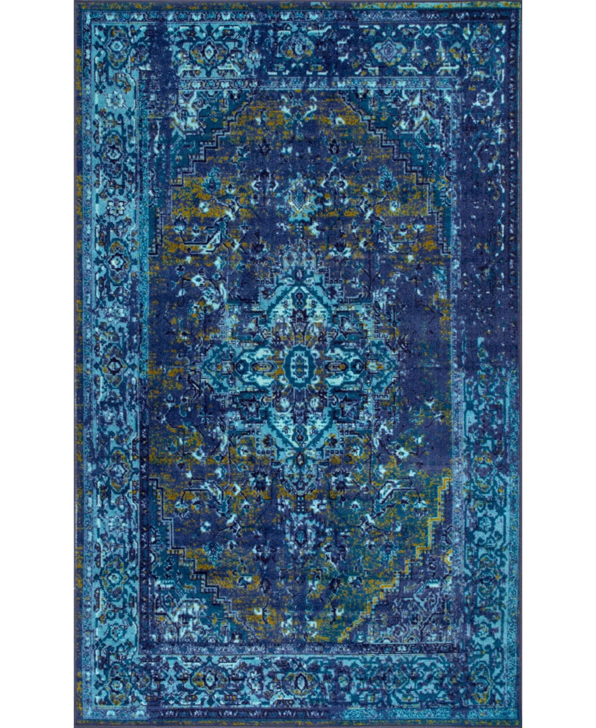 nuLoom Giza Vintage-Inspired Persian Reiko 6' Area Rug