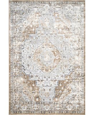 nuLoom Cyme Thea Medallion Beige Area Rug - Macy's