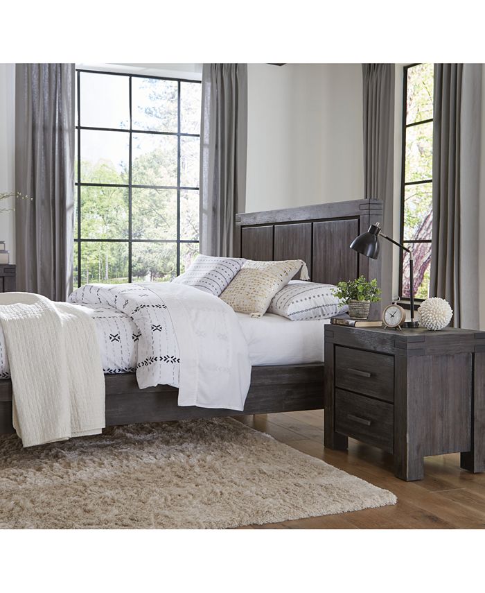 Furniture Avondale Graphite Queen Bed Macy's