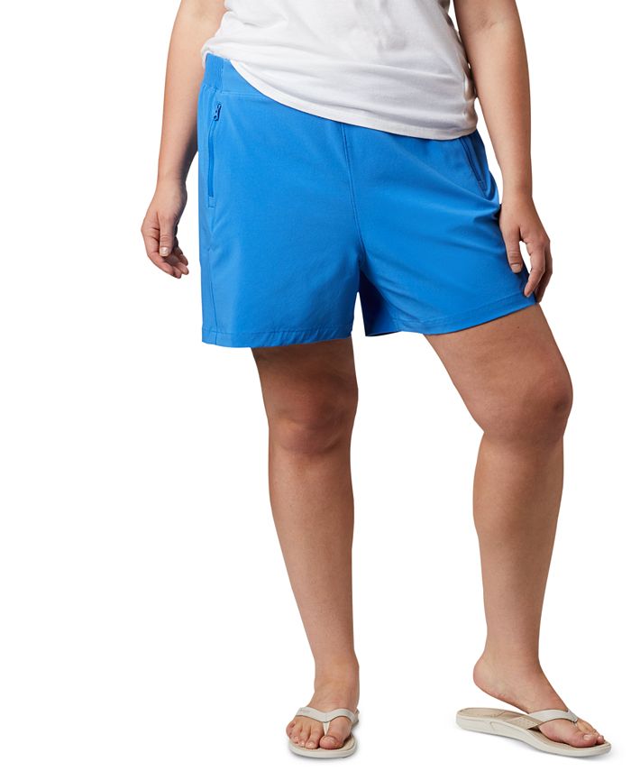 Columbia Plus Size PFG Tidal II AdjustableWaist SPF Shorts & Reviews Shorts Plus Sizes Macy's