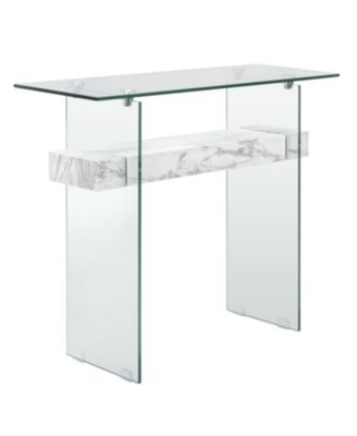 Furniture - Kayley Console Table In White