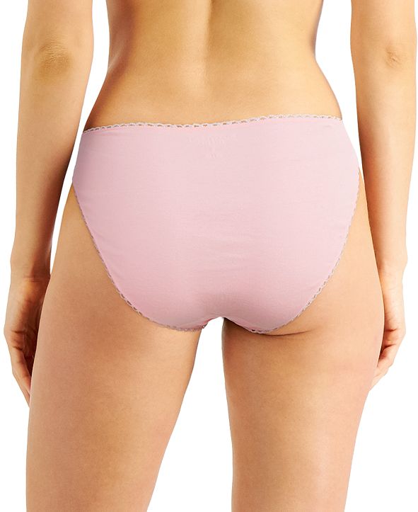 Charter Club Women's Pretty Cotton Bikini Underwear, Created for Macy's & Reviews Bras
