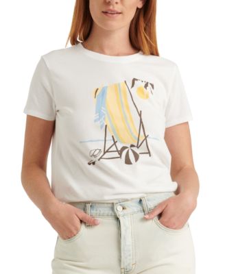 Lucky Brand - Cotton Beach-Chair-Graphic T-Shirt
