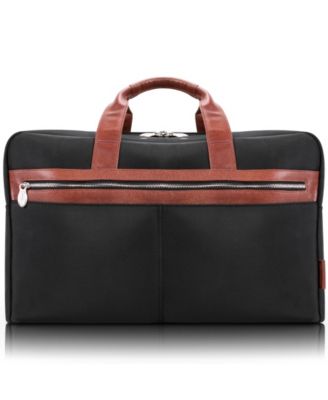 Wellington 21" Two-Tone Dual-Compartment Laptop Tablet Carry-All Duffel