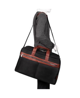 Wellington 21" Two-Tone Dual-Compartment Laptop Tablet Carry-All Duffel