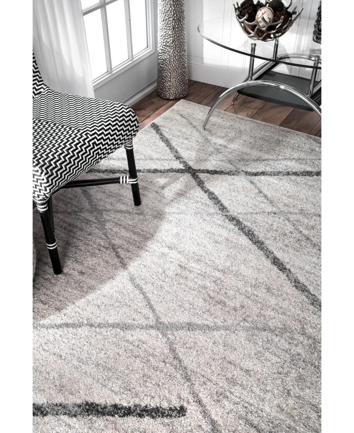 nuLoom Smoky Contemporary Thigpen Area Rug