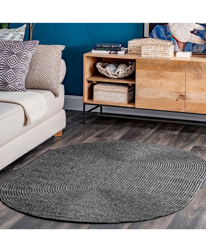 nuLoom Festival Braided Lefebvre 4' x 6' Outdoor Area Rug Macy's