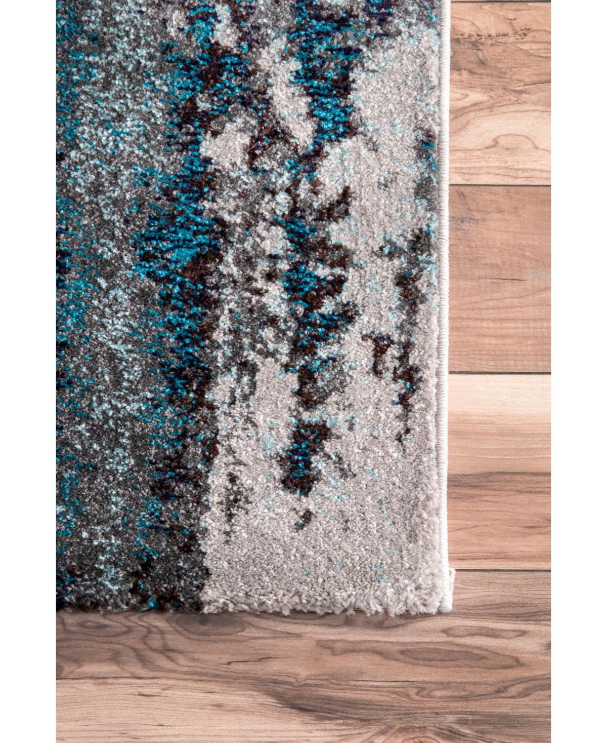 nuLoom Carnival Abstract HaydeeArea Rug - Blue