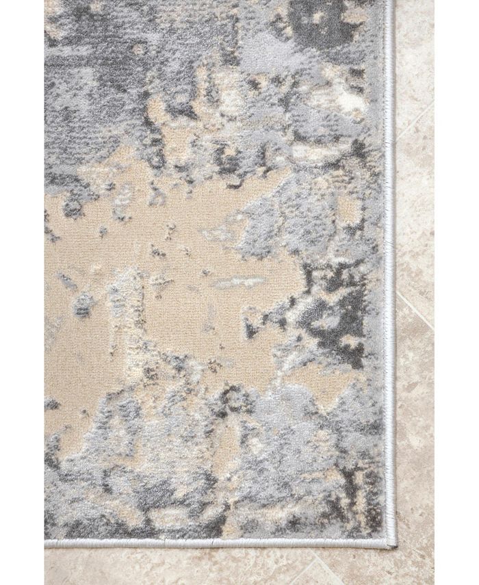 nuLoom Cyme Vintage-Inspired Natalya Gray 5' x 8' Area Rug - Macy's