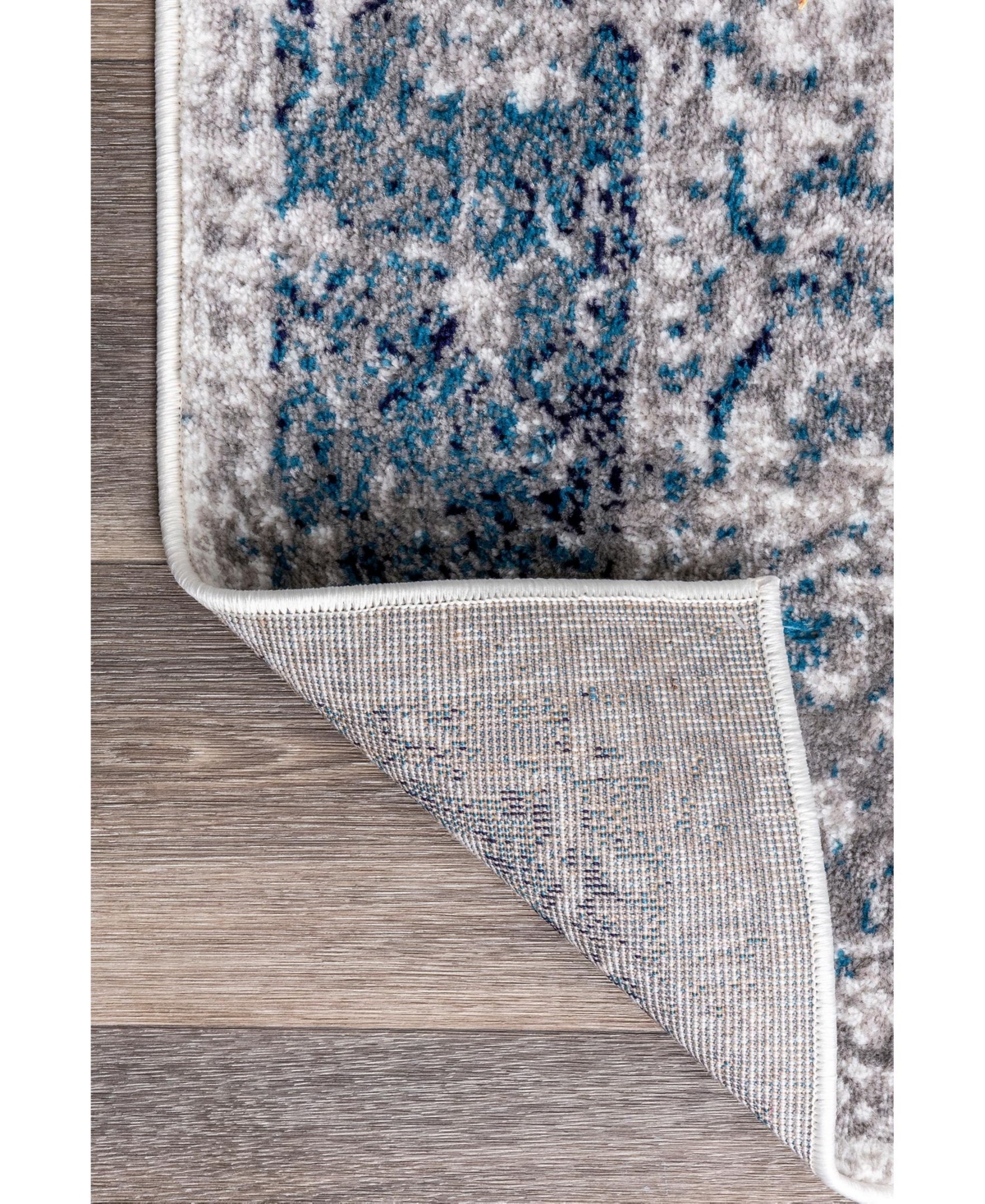 nuLoom Citadel Vintage-Inspired AnaelleArea Rug - Blue