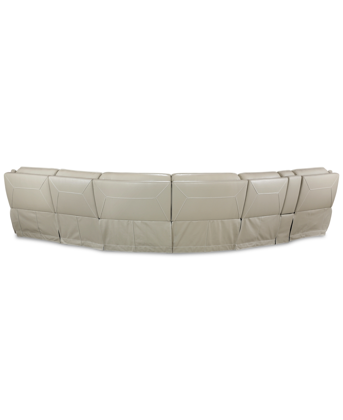 Lenardo 6-Pc. Leather Sectional with 3 Power Recliners and Console, Created for Macy's
