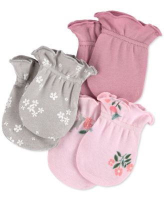 infant girl mittens