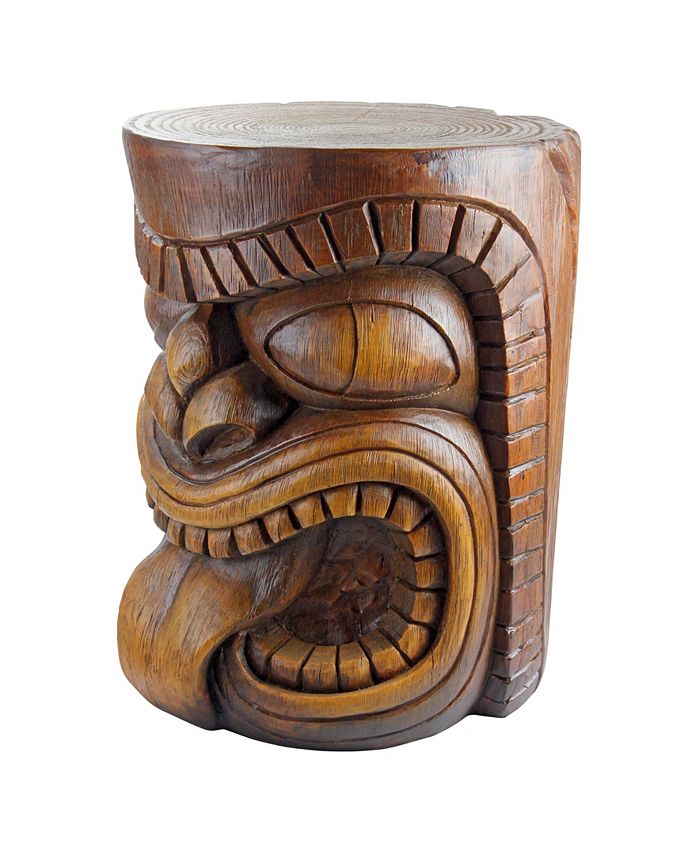 Design Toscano the Lono Tongue Grand Tiki Sculptural Table Macy's