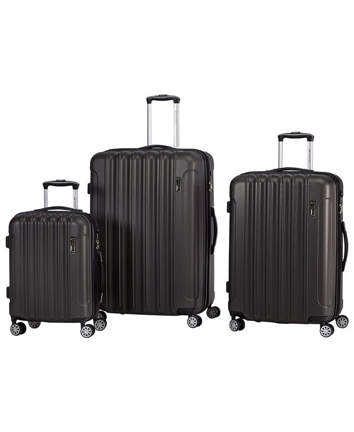 Mancini Santa Clara Collection Lightweight Spinner 3 Piece Luggage Set ...