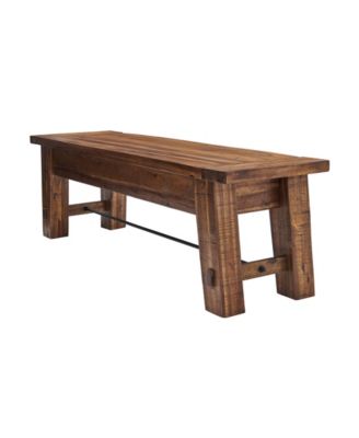 Durango Industrial Wood Coat Hook Shelf and Bench Set