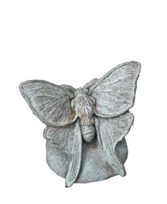 Lunar Moth Garden Statue