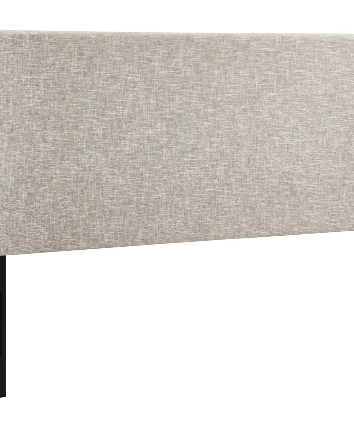 Modway Taylor Full/queen Upholstered Linen Fabric Headboard In Beige