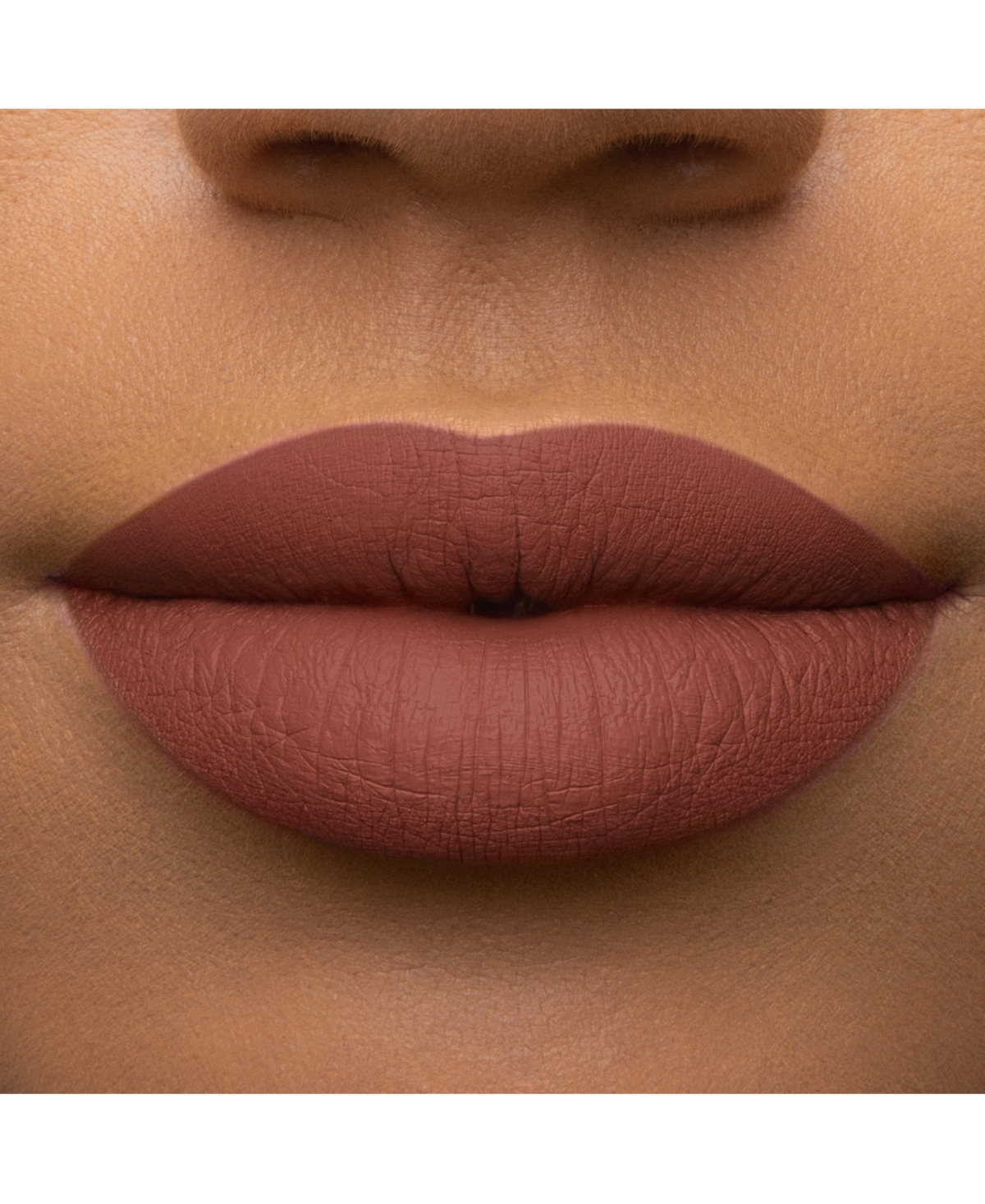 Too Faced Melted Matte Longwearing Diffused Finish Liquid Lipstick - Poppin' Corks - dusty warm mauve