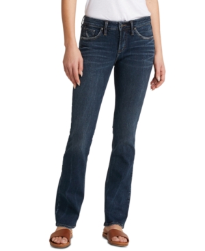 image of Silver Jeans Co. Avery Curvy-Fit Bootcut Jeans