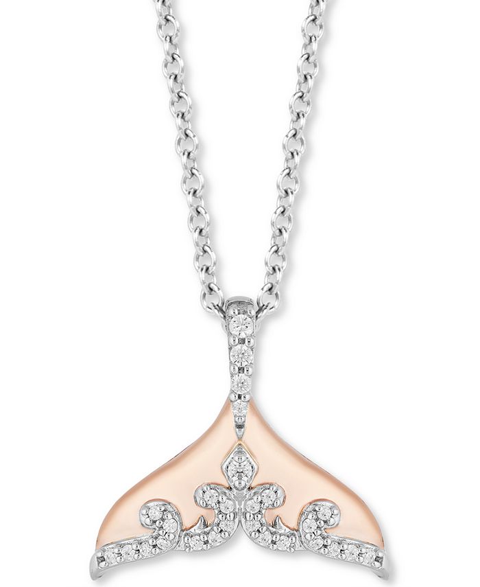Enchanted Disney Fine Jewelry Enchanted Disney Diamond Mermaid
