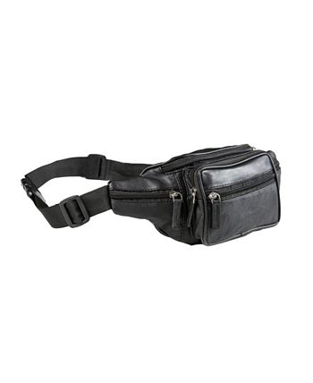 CHAMPS Genuine Leather Waist Pack Macy s