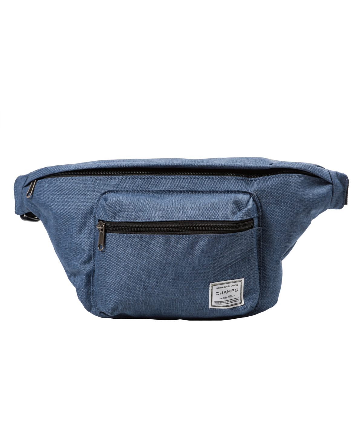 Champs Canvas Waist Pack In Blue