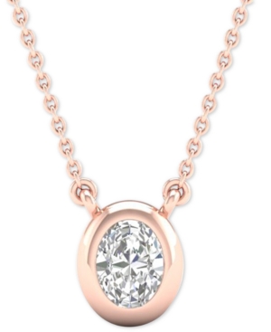 image of Diamond Oval Bezel 18