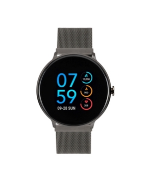 image of iTouch Unisex Sport Gunmetal Case with Gunmetal Mesh Strap 43mm