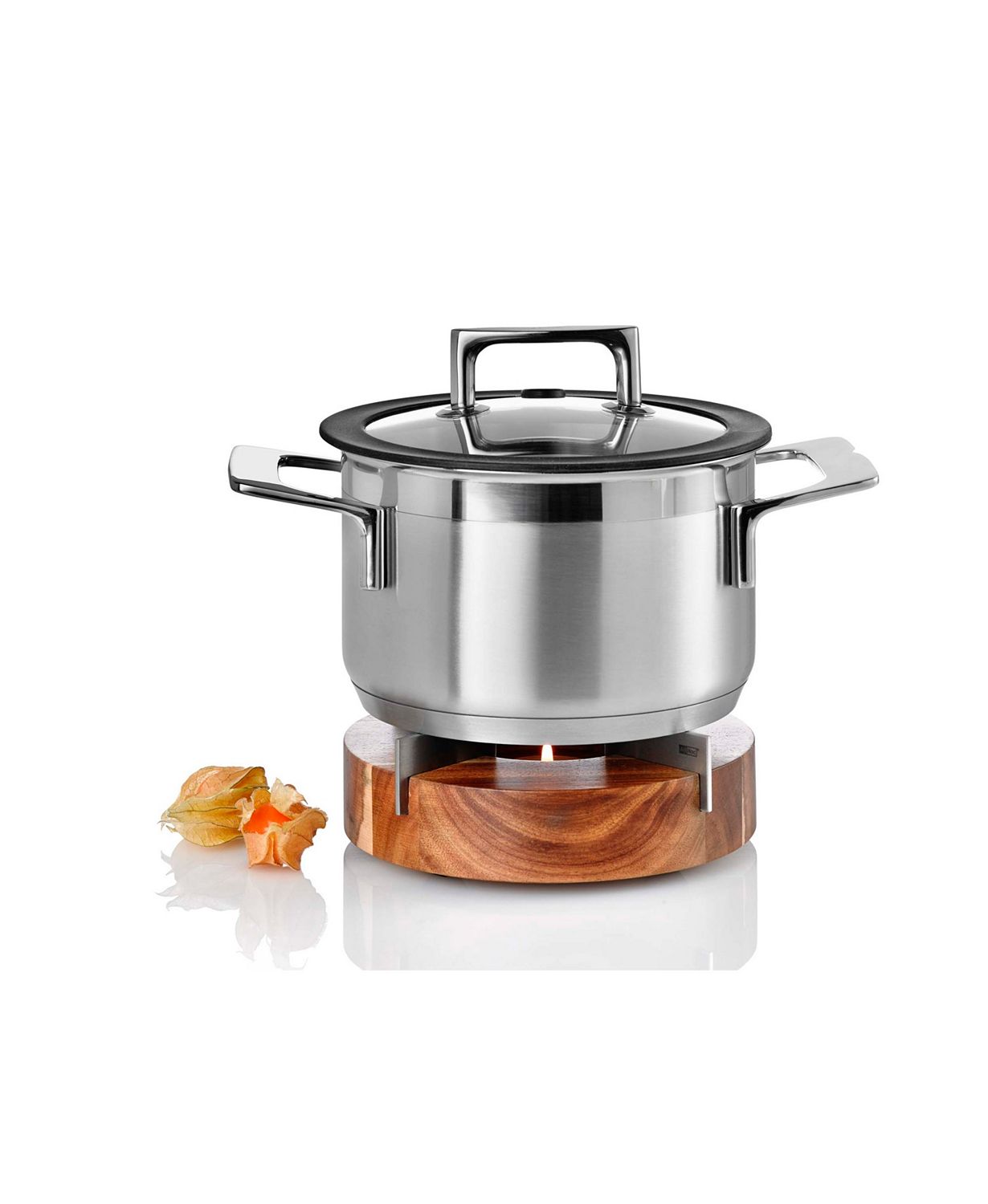 Acacia wood Food Warmer