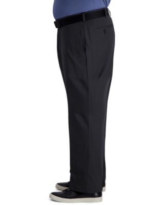 Big & Tall Cool Right Performance Flex Classic Fit Flat Front Pant 