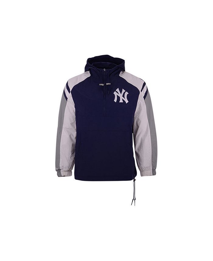 Mitchell & Ness Men's New York Yankees Logo Anorak Jacket - Macy's