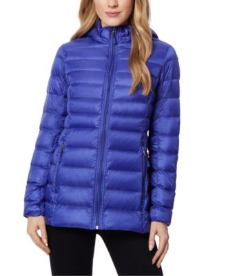 Packable Hooded Down Puffer Coat 