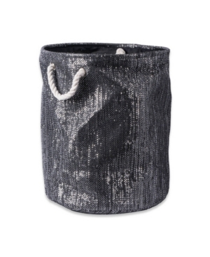 Design Imports Paper Bin Lurex Round Medium