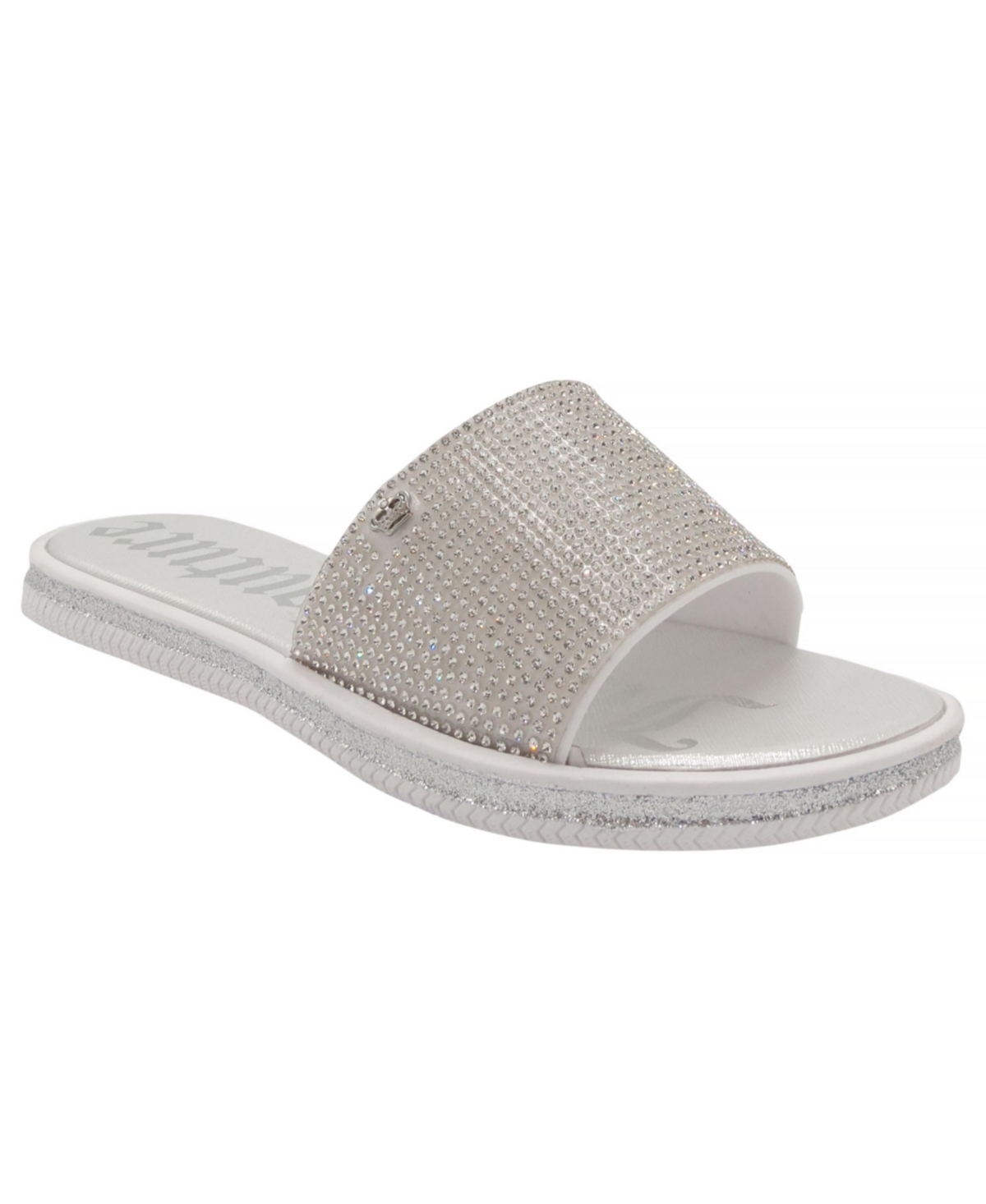 UPC 193605278247 product image for Juicy Couture Women's Yippy Beaded Slide Sandals Women's Shoes | upcitemdb.com