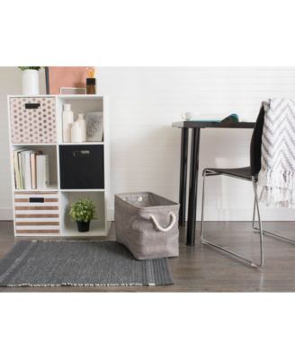 Polyester Bin Variegated Round Small