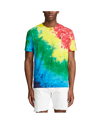 Polo Ralph Lauren Men's Classic Fit Tie-Dye T-shirt & Reviews - T-Shirts -  Men - Macy's