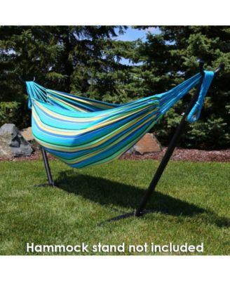 Large Two-Person Double Brazilian Hammock For Backyard and Patio - 450 lb Capacity