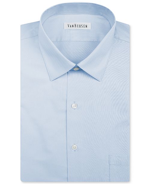 Van Heusen Men S Classic Fit Herringbone Dress Shirt Reviews