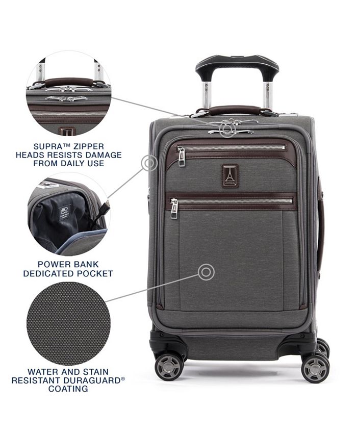 Travelpro Platinum Elite 20" Business Plus Softside CarryOn Spinner