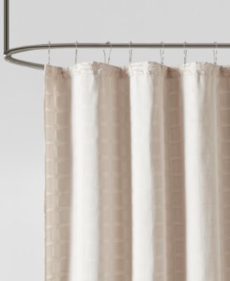 Metro Clipped Shower Curtain, 72" x  72"
