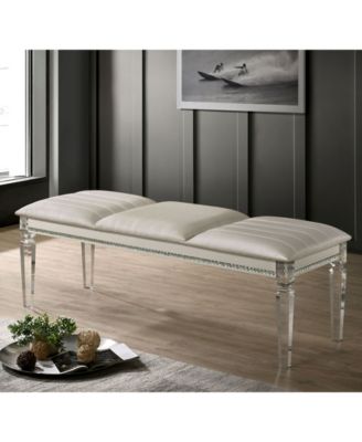 Sophilia Pearl Padded Bench